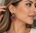 Aretes Filigrana Coral