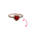 Anillo corazón