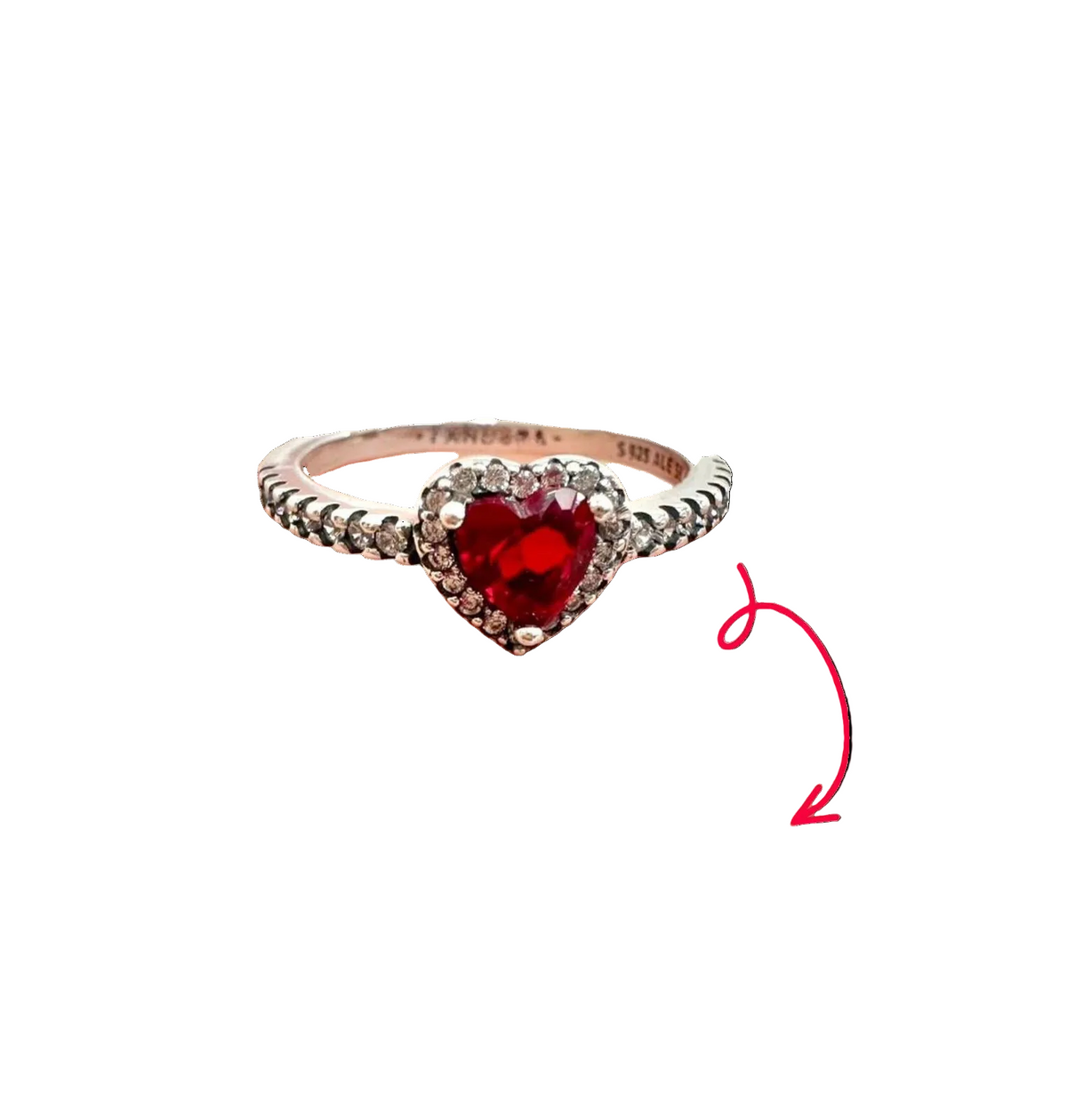 Anillo corazón