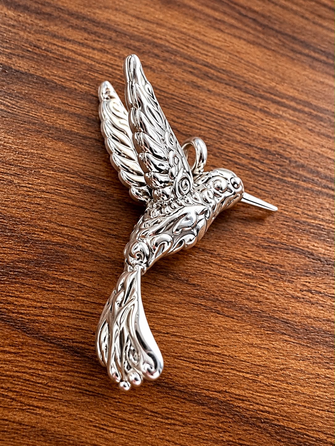 Dije Colibri Electro formado Plata 925